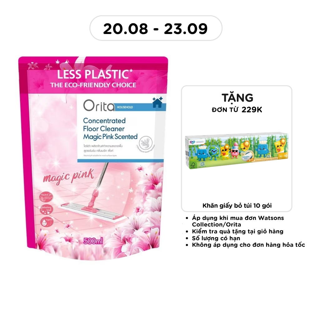 Concentrated Floor Cleaner Magic Pink Scented 500ml