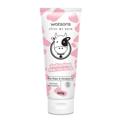 WATSONS Tẩy Tế Bào Chết Watsons Love My Skin Mềm Mượt Da Softening Milk Salt Scrub 250g