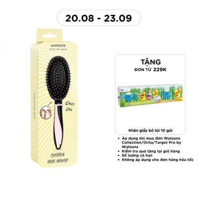 WATSONS - Lược Chải Tóc Watsons Cushion Hair Brush 1 Cái image
