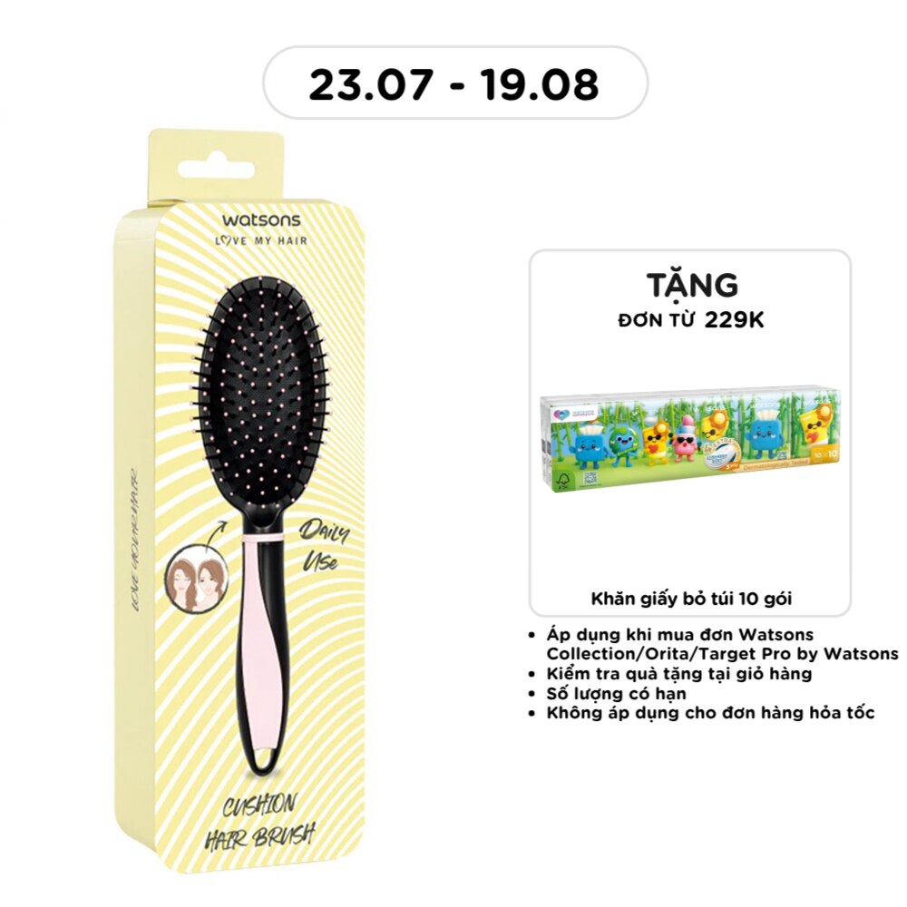 Watsons Cushion Hair Brush 1Pcs image
