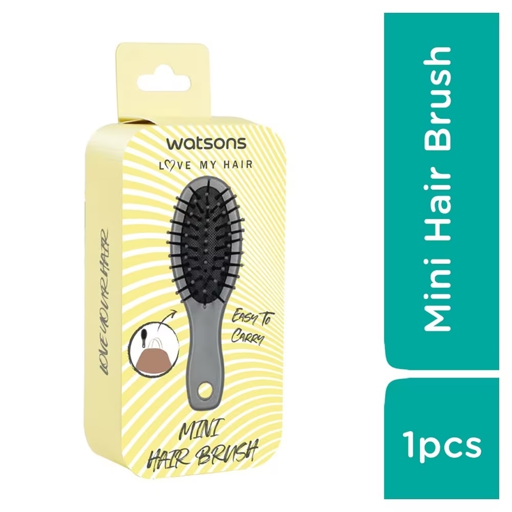 Watsons Mini Hair Brush 1Pcs (Random Color)
