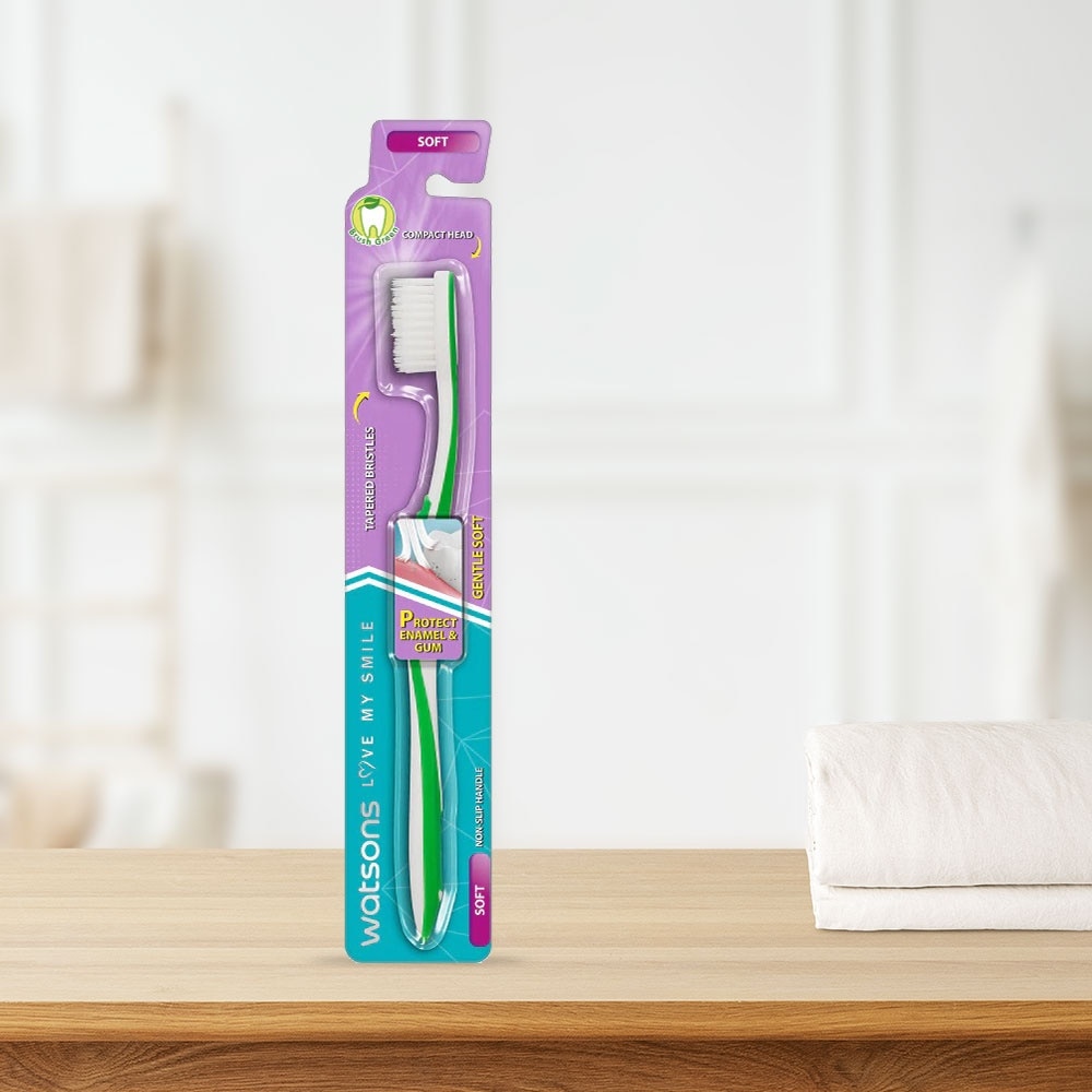Bàn Chải Đánh Răng Watsons Gentle Soft 1 Cái