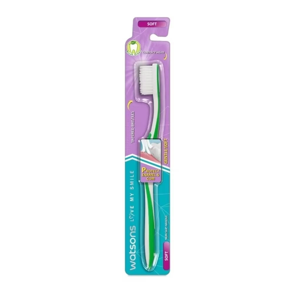 Bàn Chải Đánh Răng Watsons Gentle Soft 1 Cái image