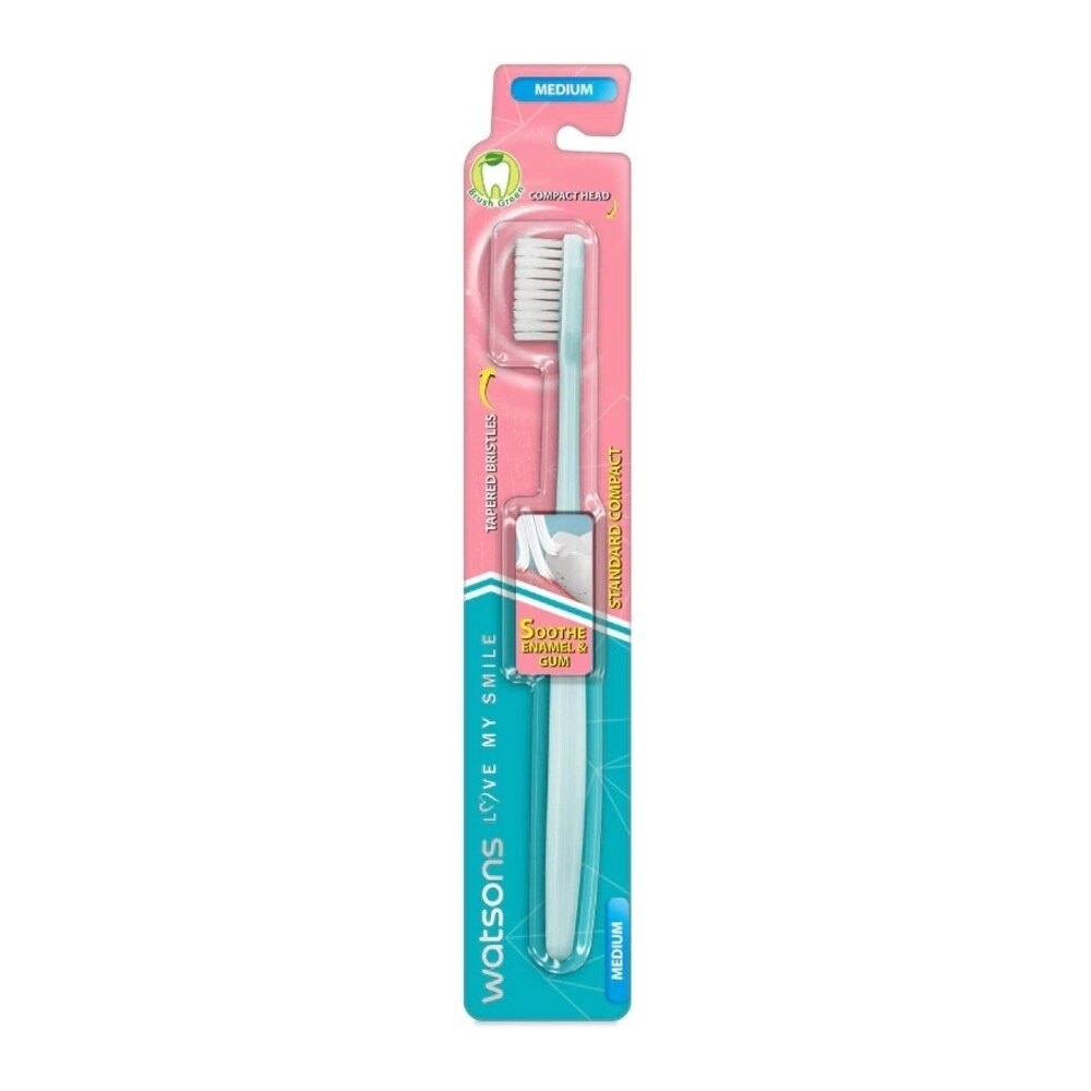 Standard Compact Toothbrush (Medium) 1Pcs