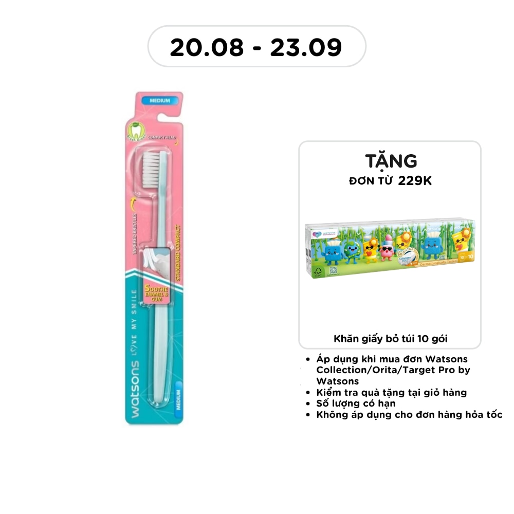 Standard Compact Toothbrush (Medium) 1Pcs image