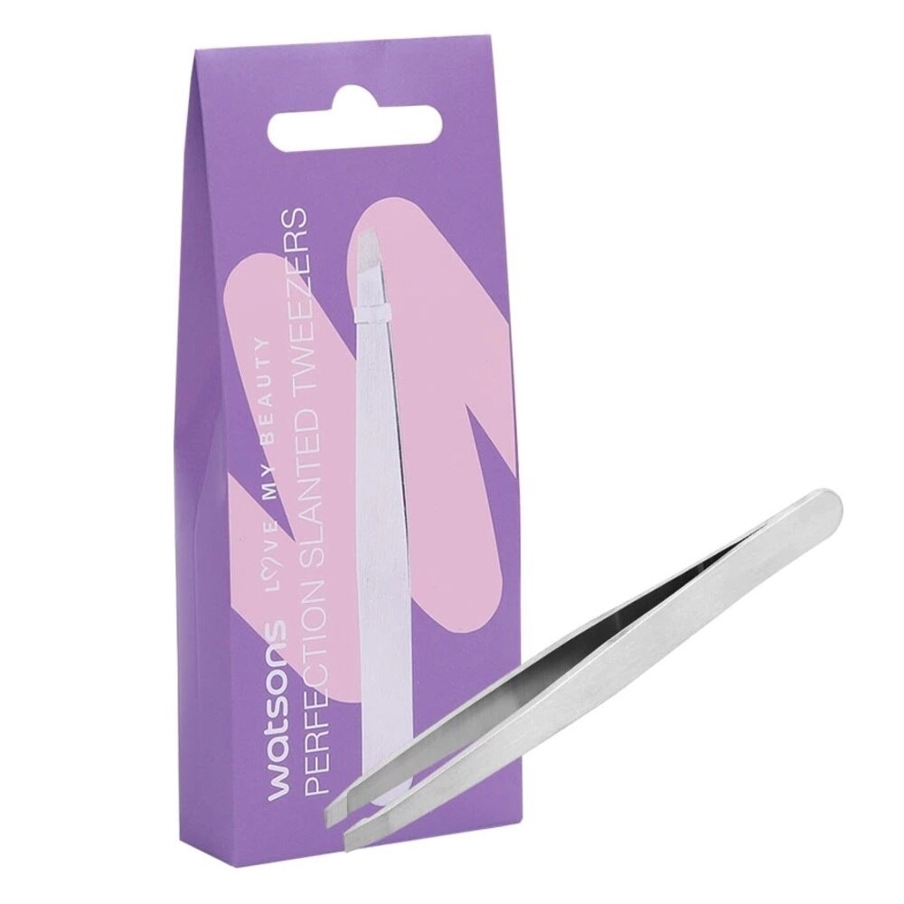 Slanted Tweezers 1Pcs