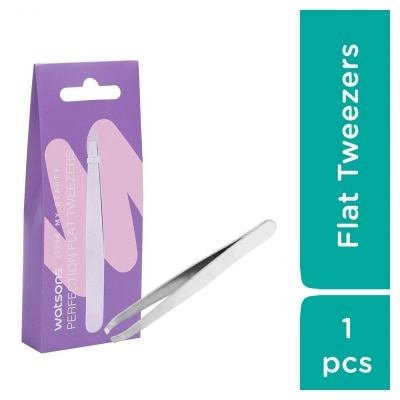 WATSONS Nhíp Đầu Bằng Watsons Flat Tweezers 1 Cái