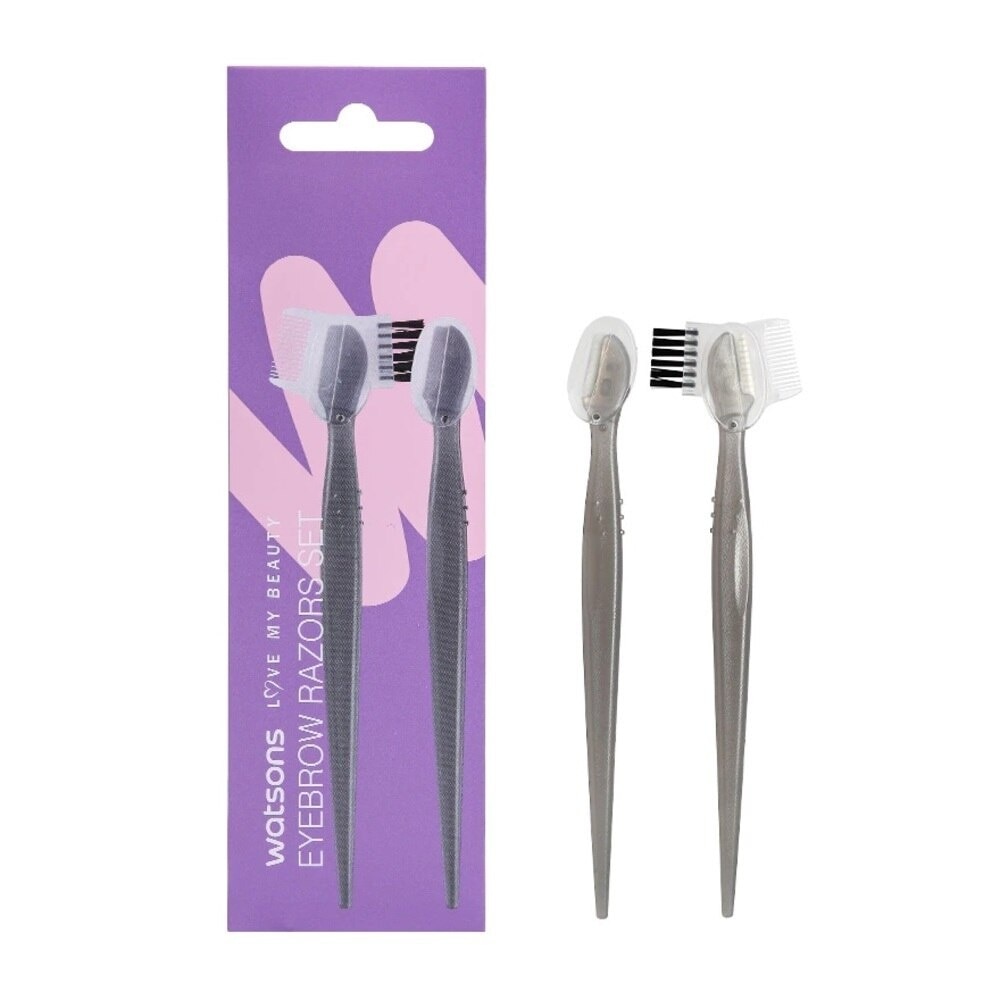 Dao Cạo Lông Mày Watsons Eyebrow Razors Set 2 Cái