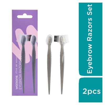 WATSONS Dao Cạo Lông Mày Watsons Eyebrow Razors Set 2 Cái