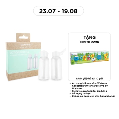 WATSONS - Lọ Chứa Dưỡng Thể Watsons Bottle Pack 2 Cái 75ml image