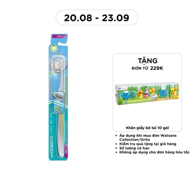 WATSONS - Antibacterial Silver Ion Toothbrush (Soft) 1s image