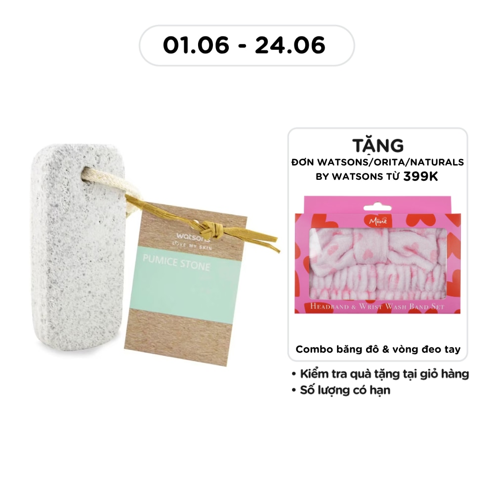 Đá Bọt Biển Chà Gót Chân Watsons Pumice Stone