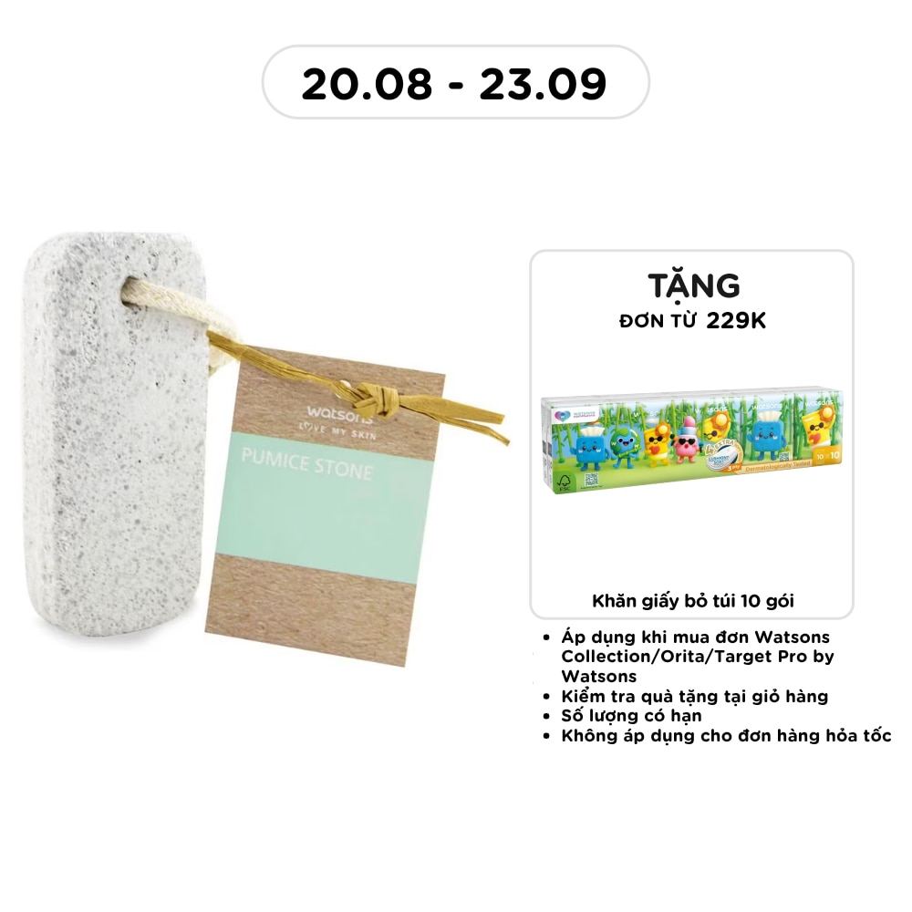 Đá Bọt Biển Chà Gót Chân Watsons Pumice Stone image