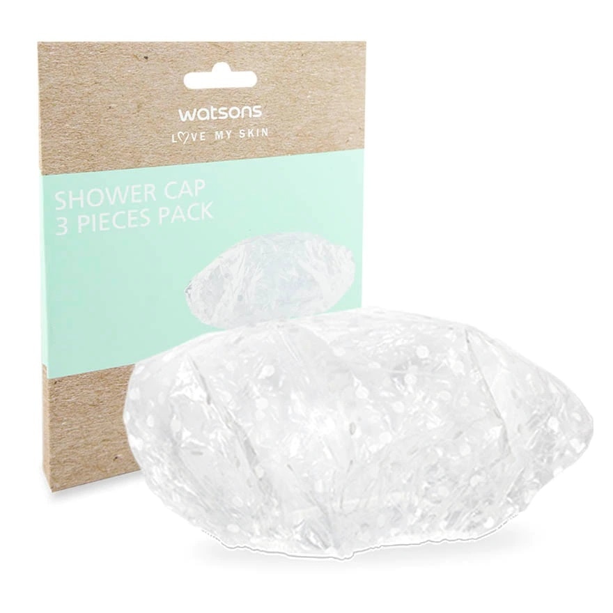 Mũ Tắm Watsons Shower Cap Pack 3s