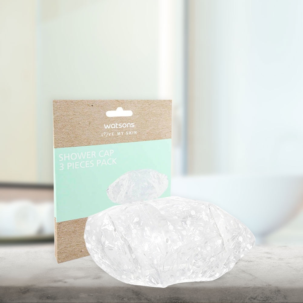 Mũ Tắm Watsons Shower Cap Pack 3s