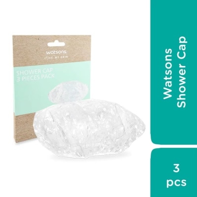 WATSONS Mũ Tắm Watsons Shower Cap Pack 3s image