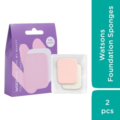 WATSONS Bông Tán Kem Nền Watsons Foundation Sponges 2s