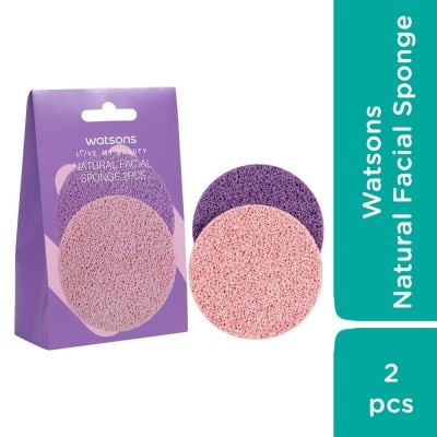 WATSONS Natural Facial Sponge 2s