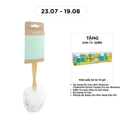 WATSONS - Bông Tắm Chà Lưng Watsons Nylon Sponge Back Brush image