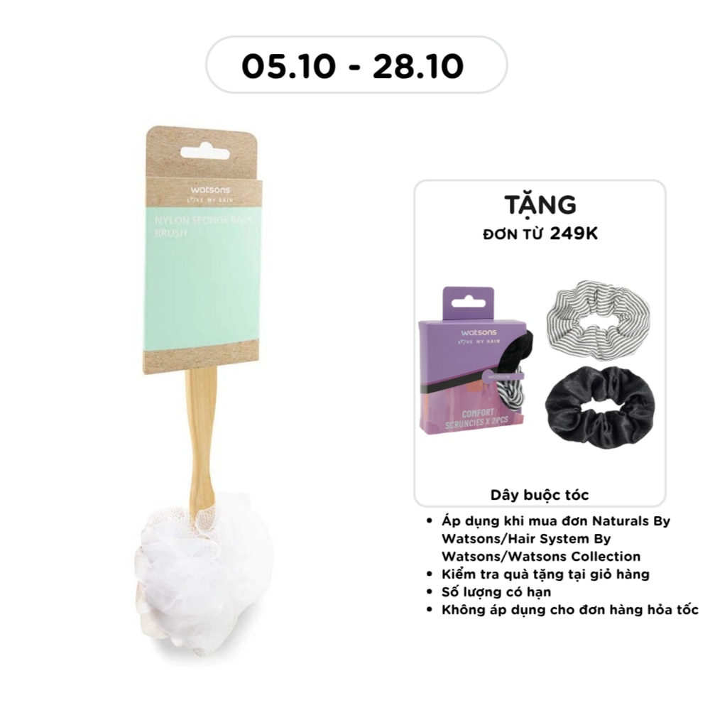 Nylon Sponge Back Brush image