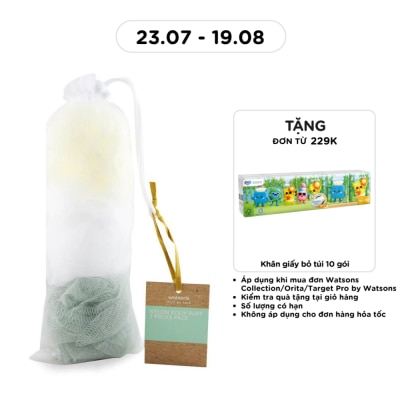 WATSONS - Bông Tắm Watsons Nylon Body Puff Pack 3s image