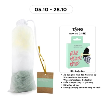 WATSONS Bông Tắm Watsons Nylon Body Puff Pack 3s image