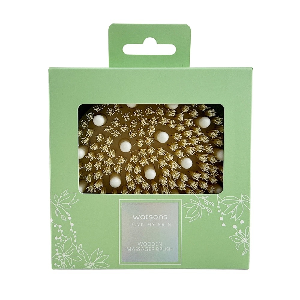 Bàn Chải Tắm Watsons Wooden Massager Brush image