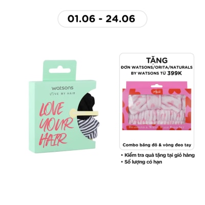 WATSONS - Watsons Comfort Scruncies 2Pcs