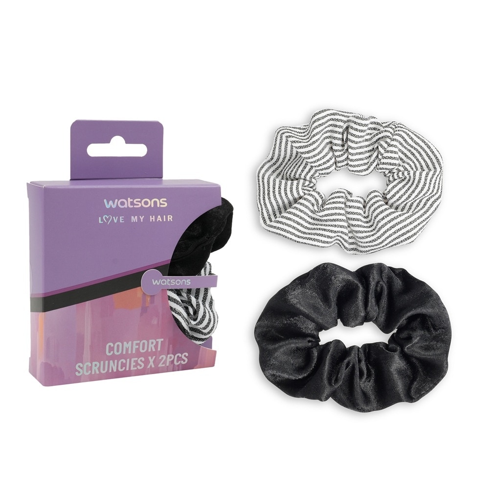 Dây Buộc Tóc Watsons Comfort Scruncies 2Pcs image