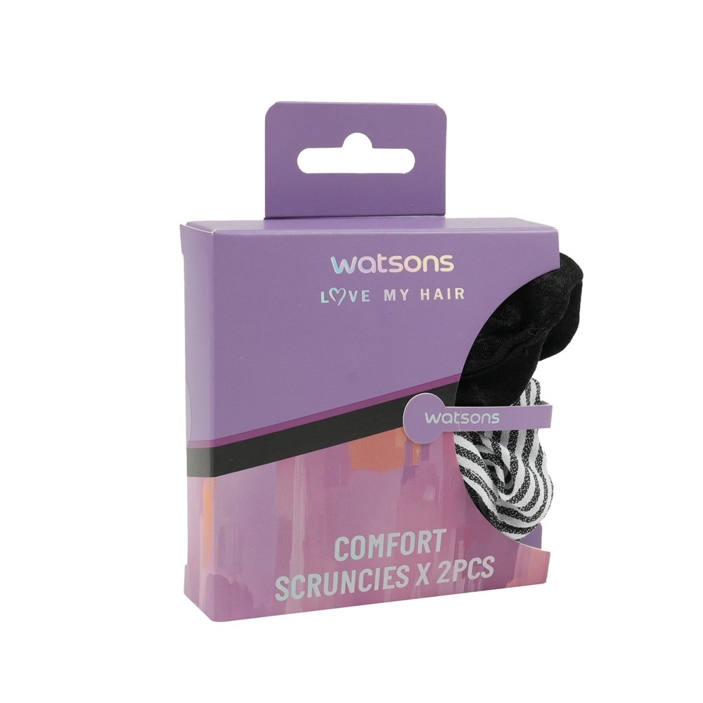 Dây Buộc Tóc Watsons Comfort Scruncies 2Pcs image