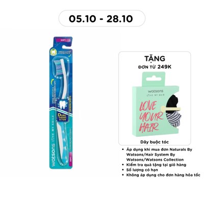 WATSONS Shining White Toothbrush (Soft) 1s image