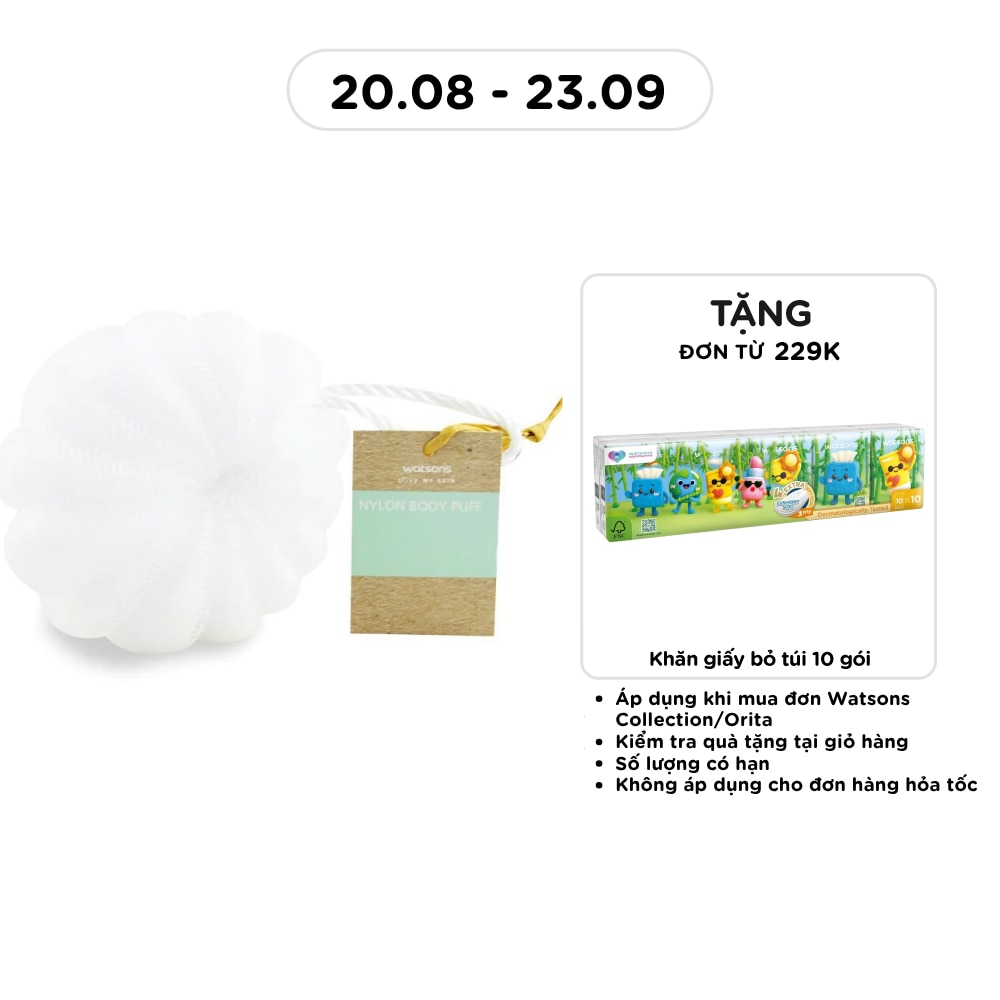 Bông Tắm Watsons Nylon Body Puff