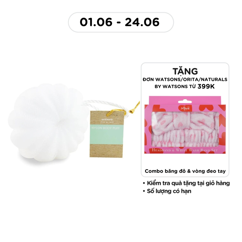Bông Tắm Watsons Nylon Body Puff