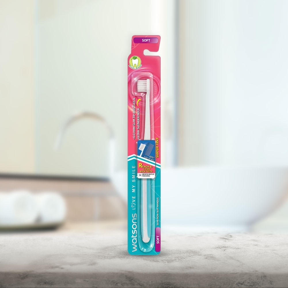 Bàn Chải Đánh Răng Watsons Super Tiny Toothbrush (Soft) 1s