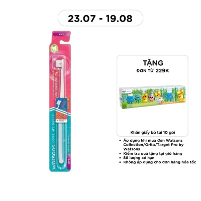 WATSONS - Bàn Chải Đánh Răng Watsons Super Tiny Toothbrush (Soft) 1s image