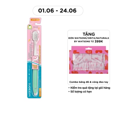 WATSONS - Super Dense Cushion Soft Toothbrush (Ultra Soft) 1s