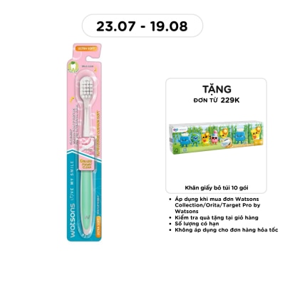 WATSONS - Super Dense Cushion Soft Toothbrush (Ultra Soft) 1s image