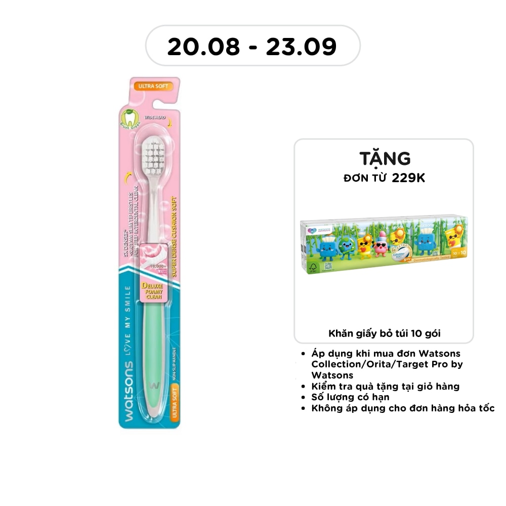 Super Dense Cushion Soft Toothbrush (Ultra Soft) 1s image