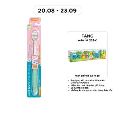 WATSONS - Super Dense Cushion Soft Toothbrush (Ultra Soft) 1s image