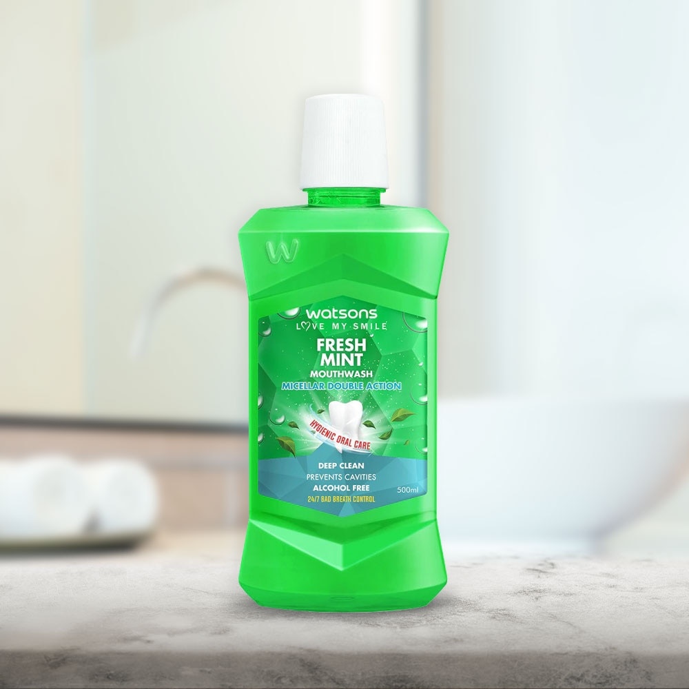 Fresh Mint Mouthwash 500ml