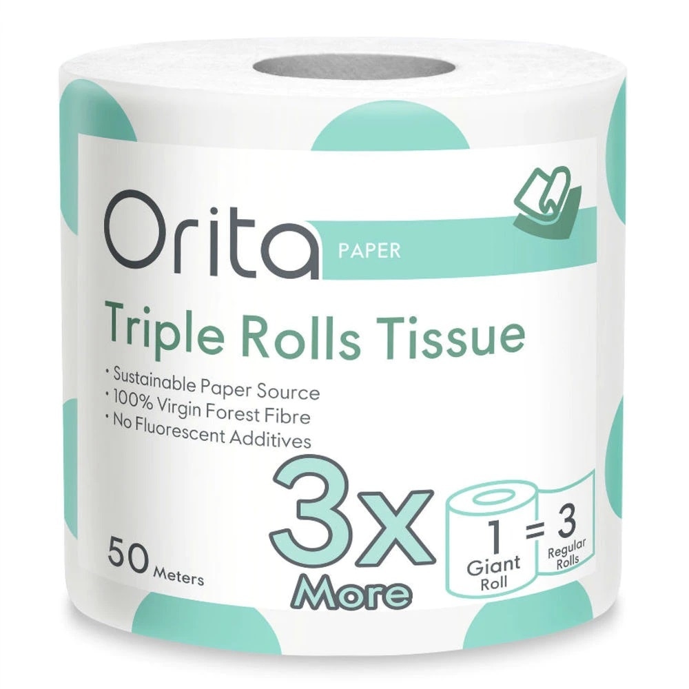 Giấy Cuộn Orita Triple Rolls Tissue 50meters/roll