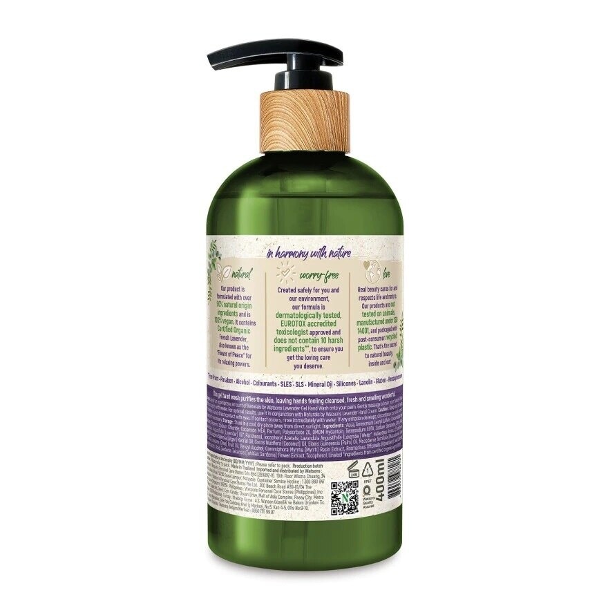 True Natural Lavender Gel Hand Wash 400ml