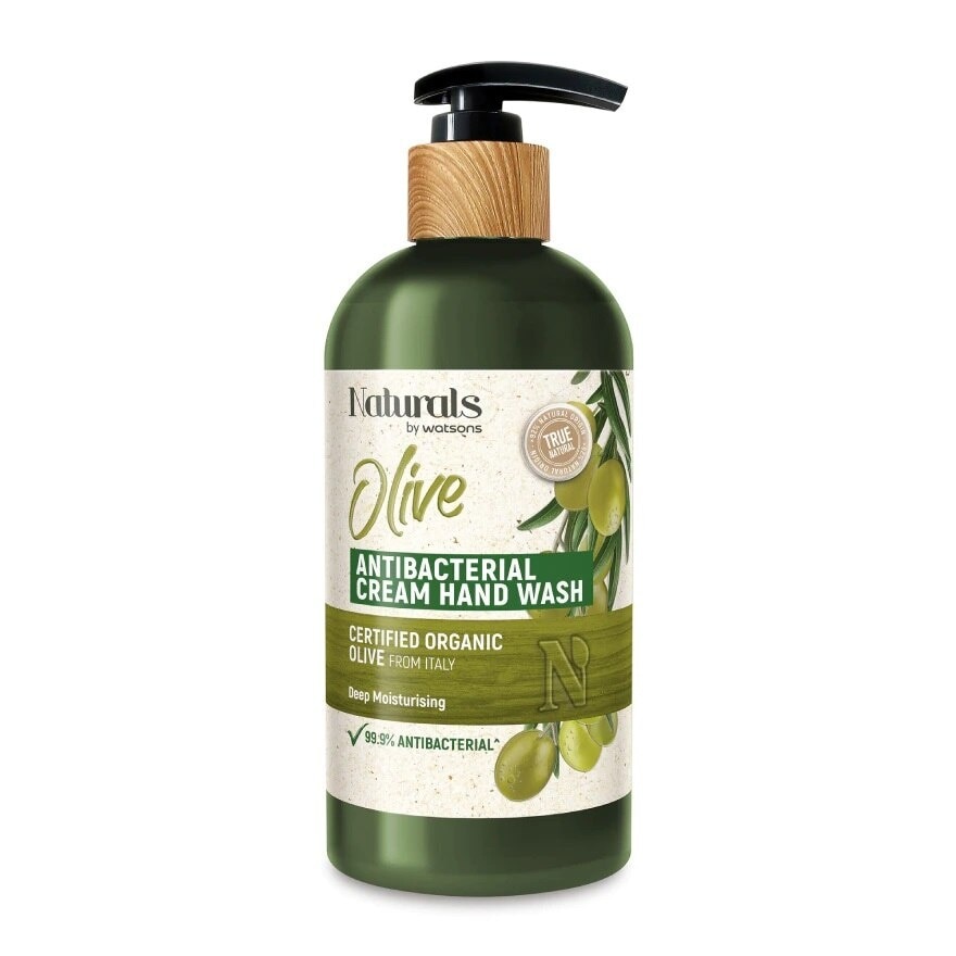 True Natural Olive Antibacterial Cream Hand Wash 400ml