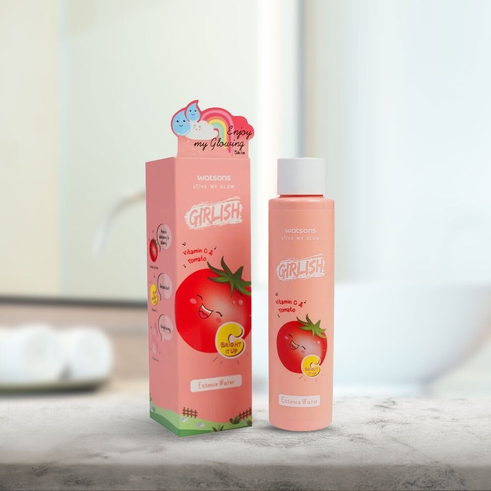 Nước Dưỡng Da Watsons Girlish Vitamin C Cà Chua Essence Water 100ml