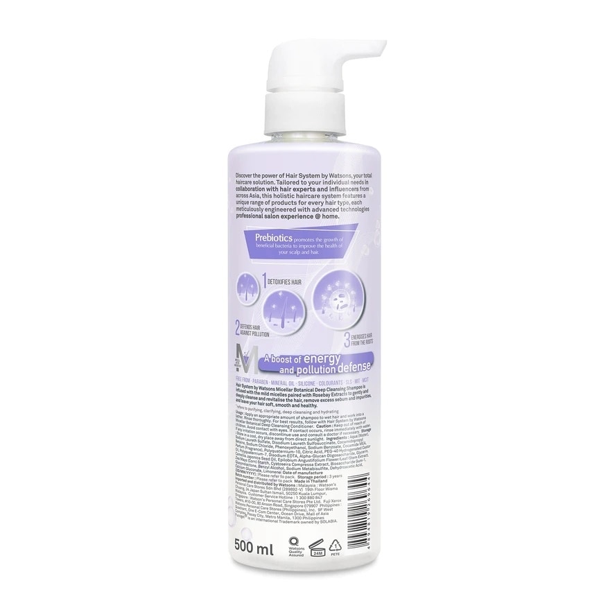 Micellar Botanical Deep Cleansing Shampoo 500ml