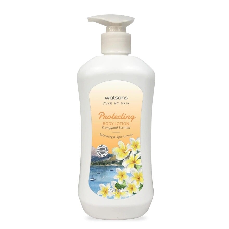 Protecting Body Lotion Frangipani Scented 550ml