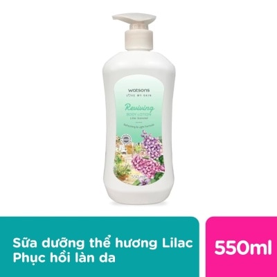 WATSONS Reviving Body Lotion Lilac Scented 550ml