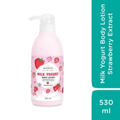 WATSONS Milk Yogurt Body Lotion Strawberry Extract 530ml