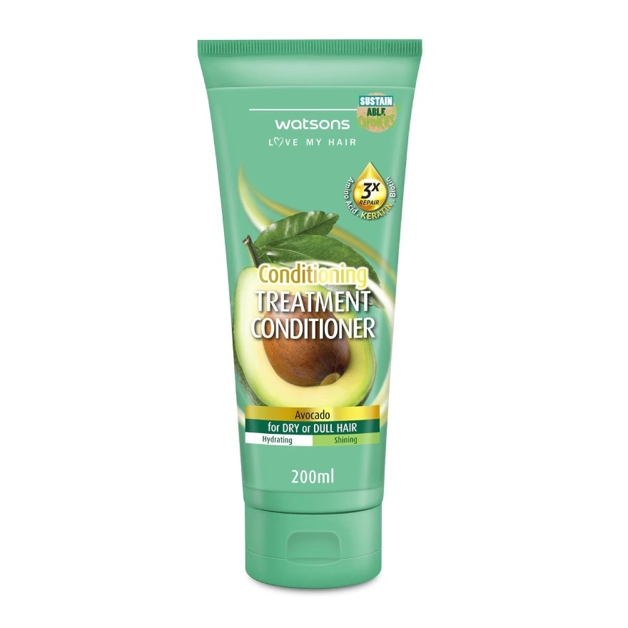 Treatment Conditioner Avocado For Dry Or Dull Hair 200ml