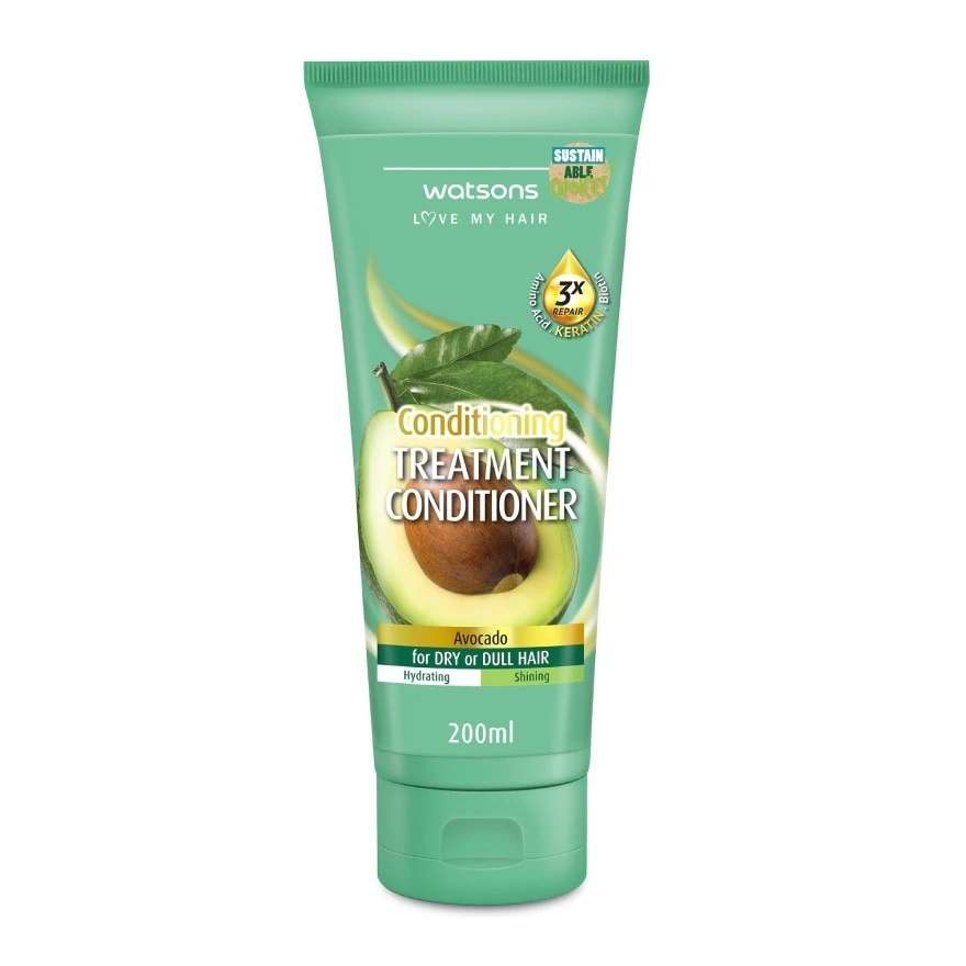 Dầu Xả Watsons Chiết Xuất Từ Quả Bơ 200ml